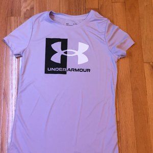 Under Armour Lavender workout shirt